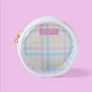 NWT Stoney Clover Lane x Target Circle Pouch Rainbow Gingham